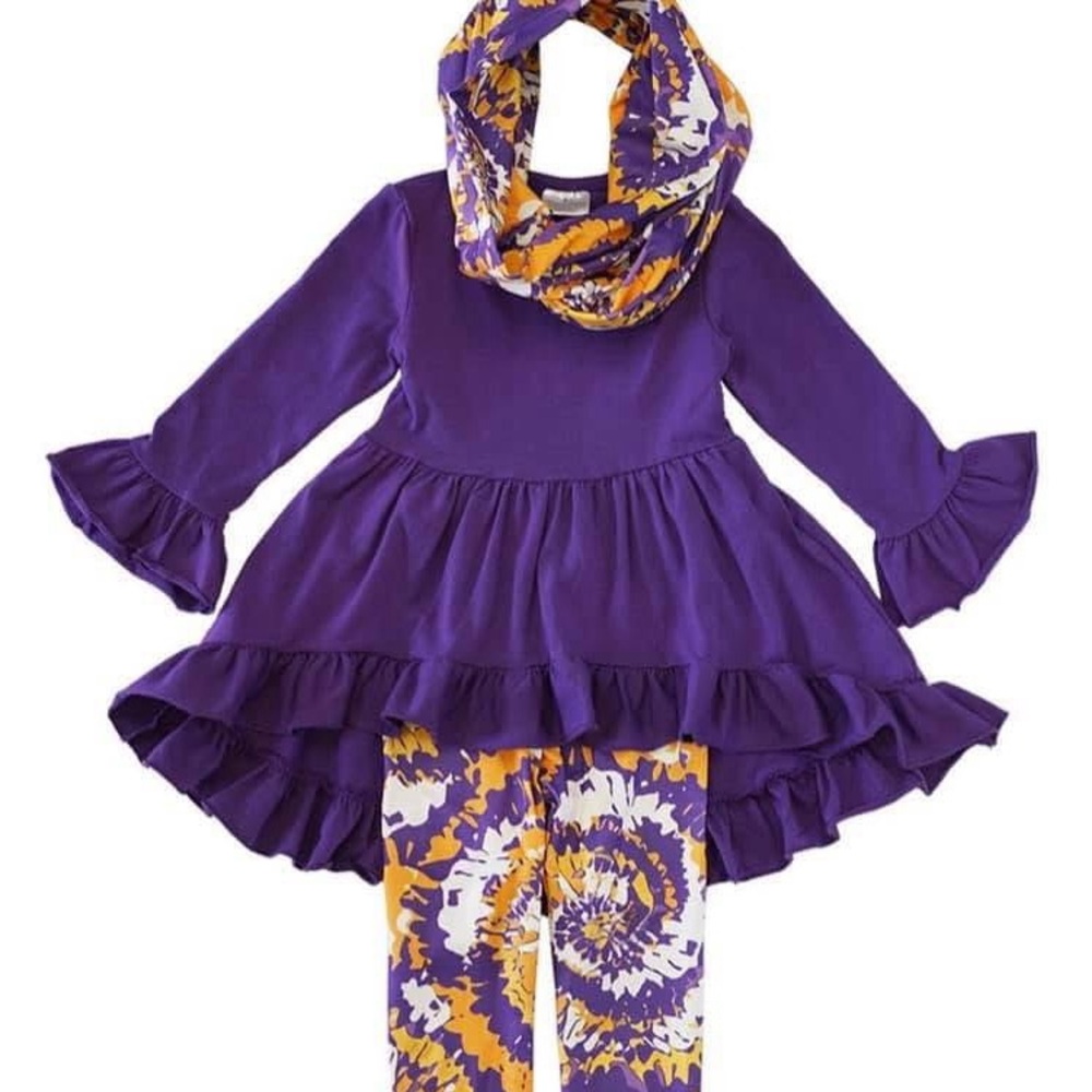 Purple and Yellow Kids Set
